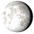 Waning Gibbous, 17 days, 5 hours, 44 minutes in cycle
